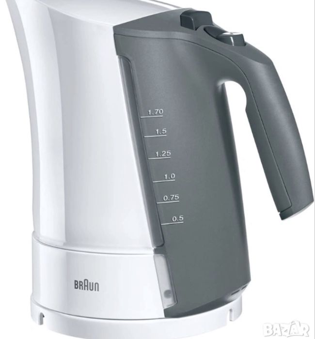 Braun WK300 1.7-литрова електрическа безжична кана за вода