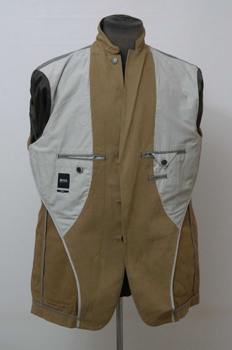 Sacou bej Hugo Boss bumbac marimea 54