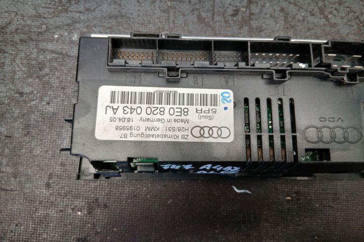 Comanda AC 8E0820043AJ 8E0820043AJ Audi A4 B7