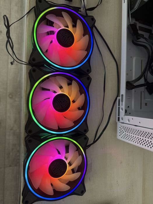 set ventilatoare cooler master master fan argb