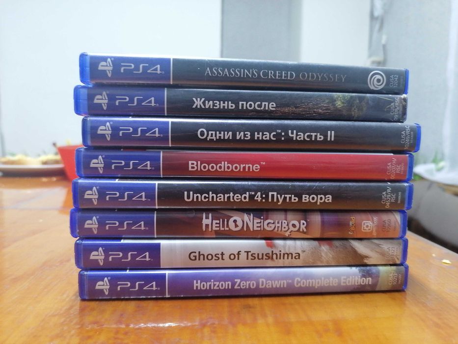 Продам диски на PS4.