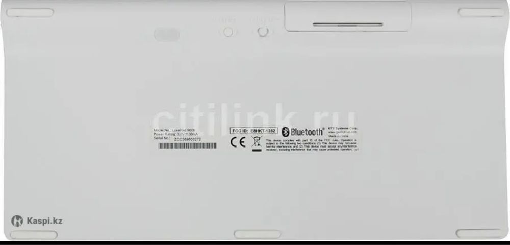 Клавиатура GENIUS LuxePad 9000 Bluetooth White