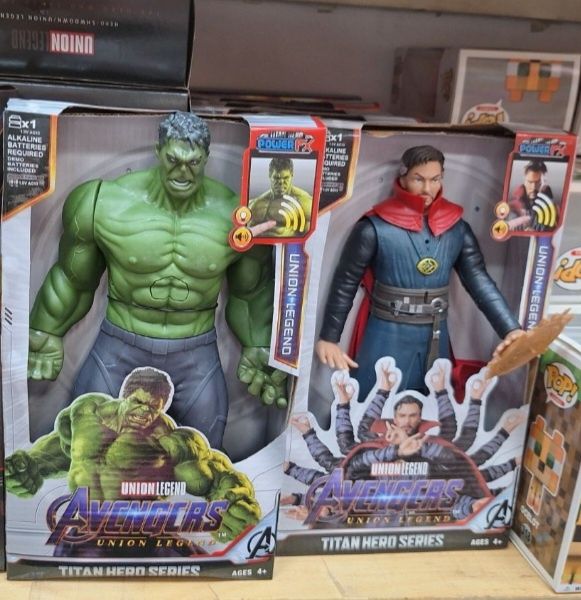 Голяма играчка фигурка Avengers Spiderman Hulk Super Hero