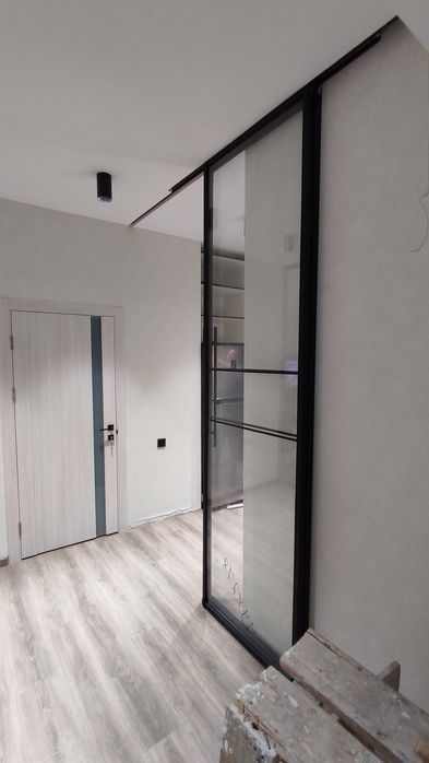 Лофт перегородки раздвижные купе гармошка каскадные