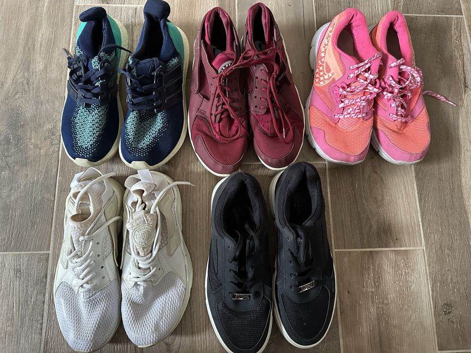 Дамски маратонки Adidas i Nike 38 номер в перфектно състояние.