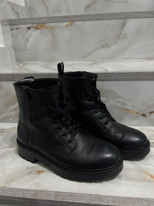 Bocanci Calvin Klein Piele Naturala