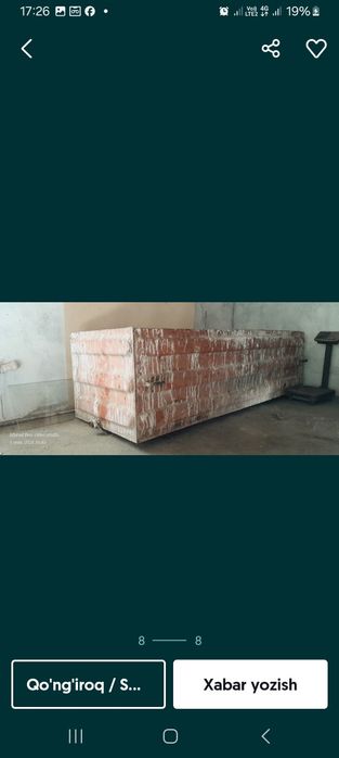 Kontener yomkis sotiladi