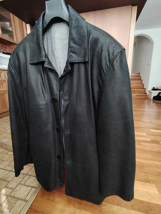 Мъжко кожено яке Hugo 2XL