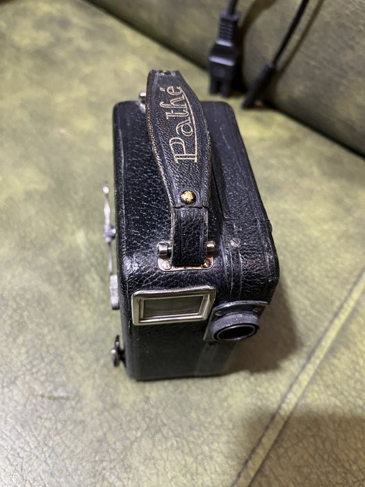 Cameră pe film Pathe MotorCamera anii ‘20/ film/ filmare