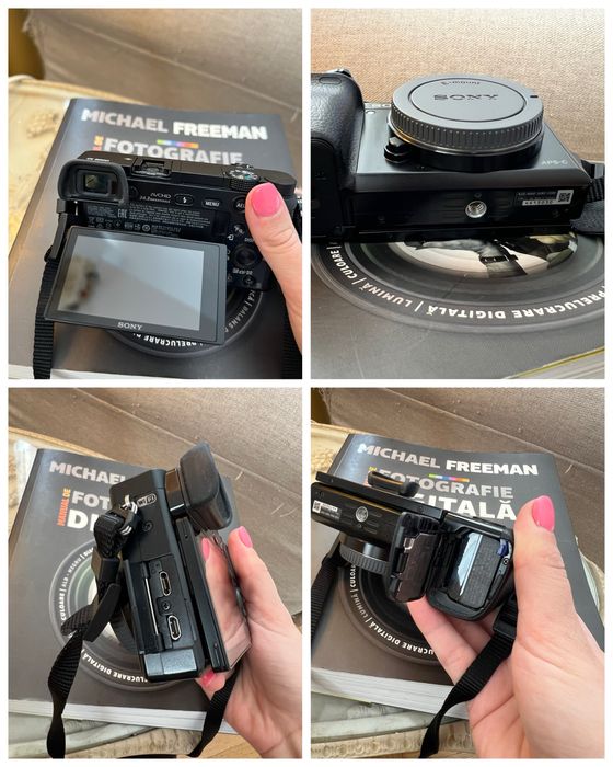 Sony a6000 + obiectiv 16-50 f/3.5-5.6 + obiectiv 55-210 f/4.5-6.3