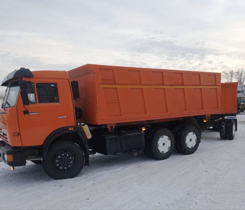 Камаз с прицепом