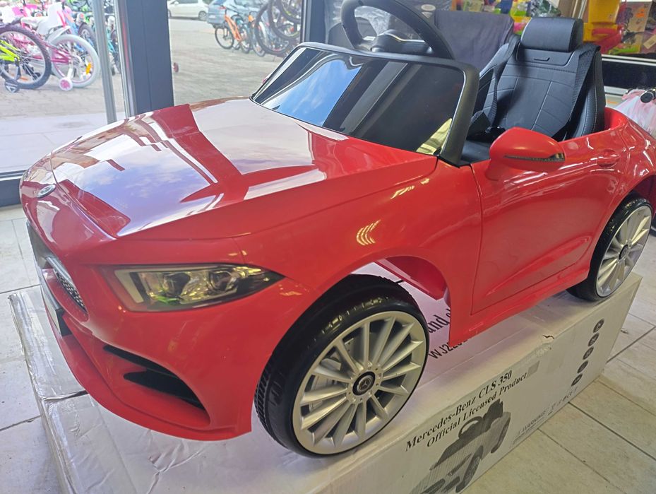 MERCEDES-BENZ 12V Акумулаторна кола CLS 350 червен