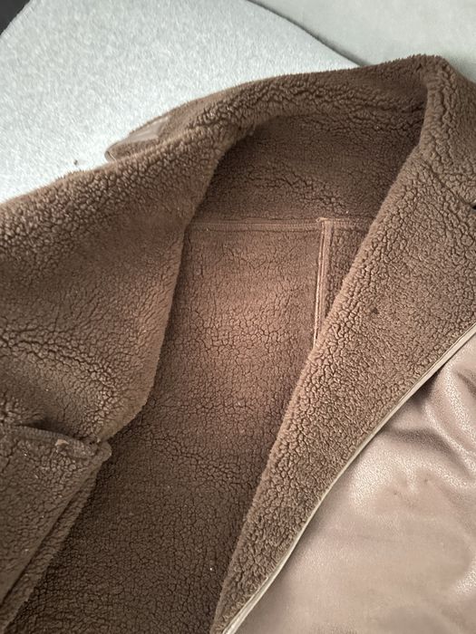 Дамско кафяво топло зимно яке