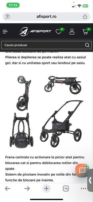 Carucior Dhs 2 in 1