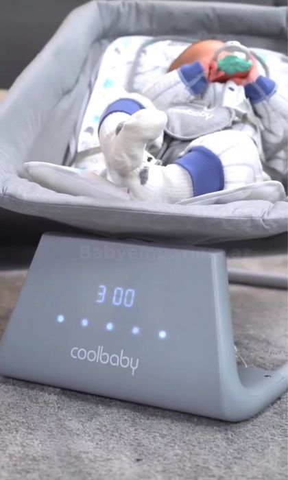 Детская люлька электронная Coolbaby, шезлонг, электрокачели