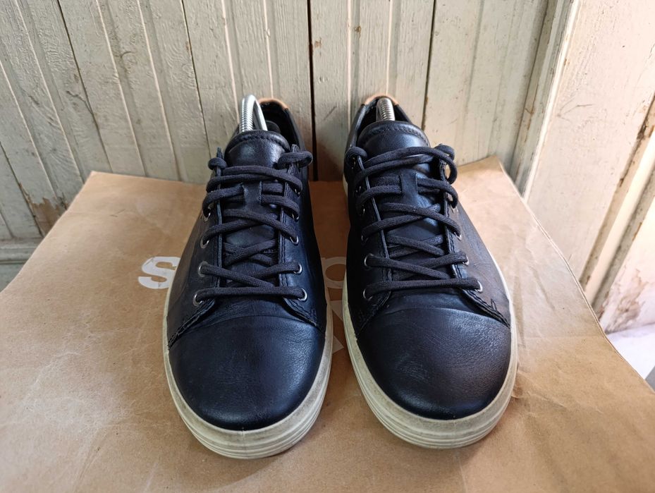 ''ECCO Soft 7''оригинални кожени сникърси 43 номер