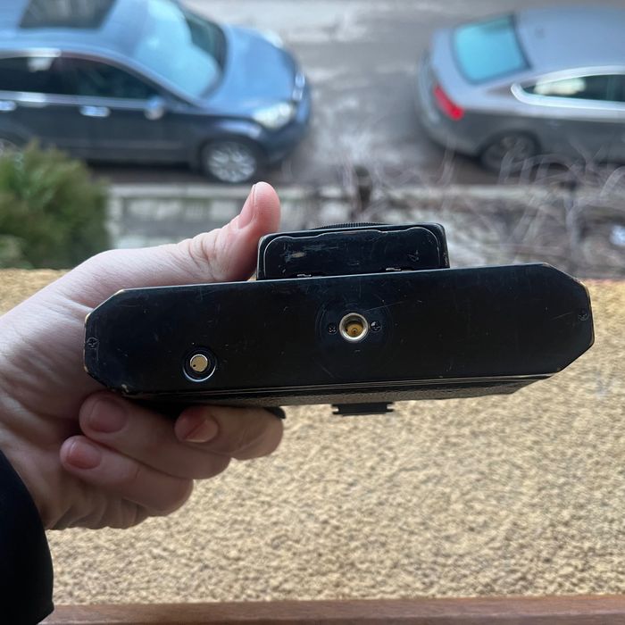 Ретро фотоапарати  pentax и земит-с