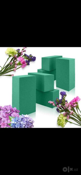 Floristik Gubka Floral Foam – Gullar Kompozitsiyasi va Buketlar Uchun