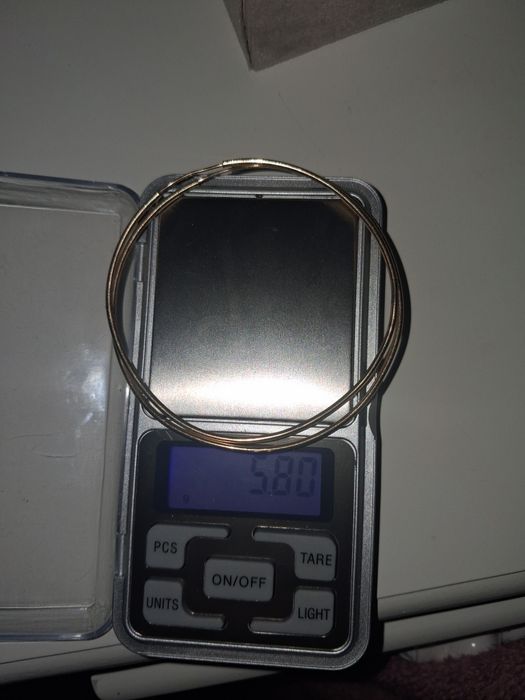 Vand cercei aur 14 k