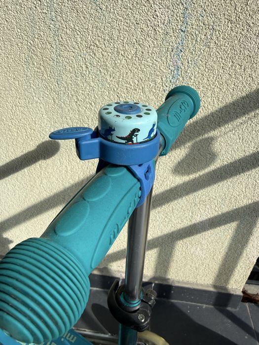 Тротинетка Mini Micro Deluxe Flux LED + звънец micro