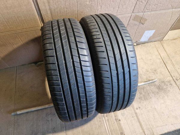 2 Bridgestone R16 195/55
летни гуми DOT2622