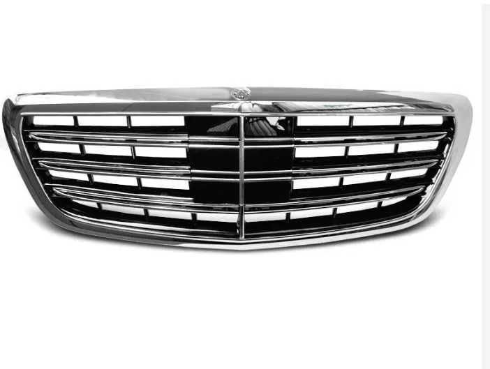 AMG Борни за Mercedes W222 S-Class S63 (2013–2017 / Facelift) – Предна и Задна Броня + Накрайници + решетка