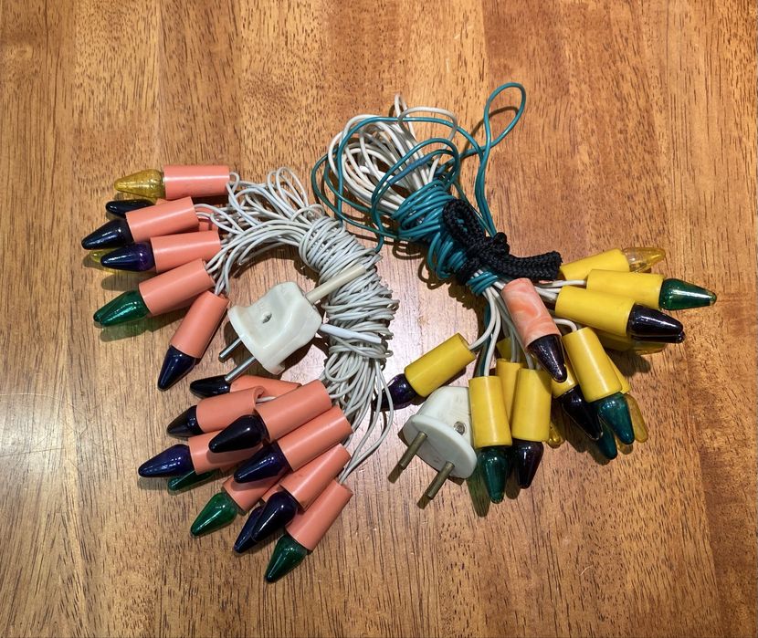 Продам новогодние гирлянды ссср