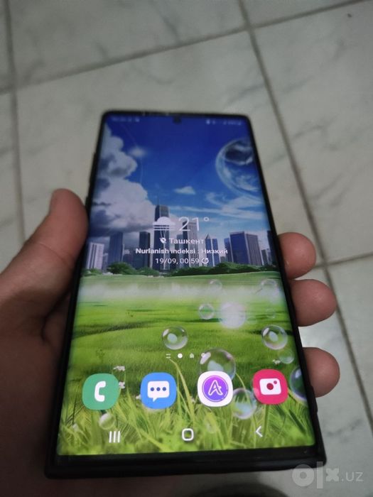 samsung galaxy not 10 plus 5g holati ideal
