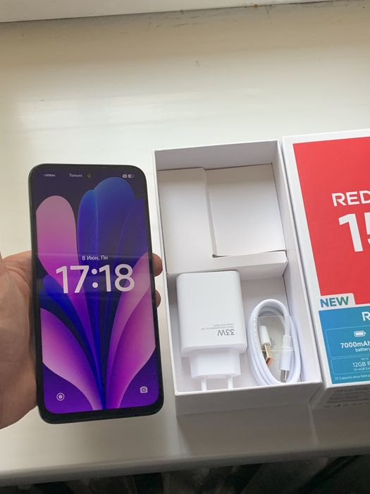 Redmi 15 ideal 1 yarim oy ishlatilgan