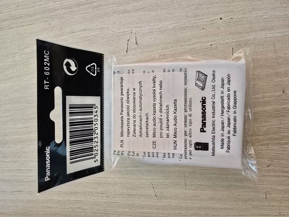 Panasonic Microcasete audio  60 min