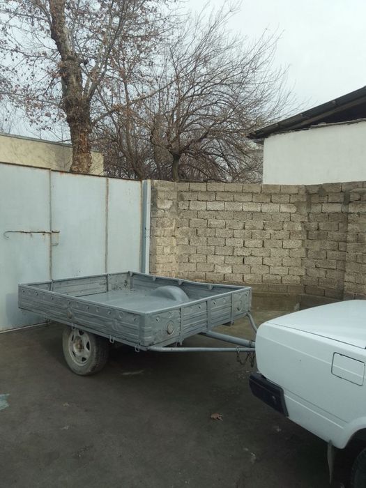 Vaz 2107 pritsep bilan (жигули с тележкой)