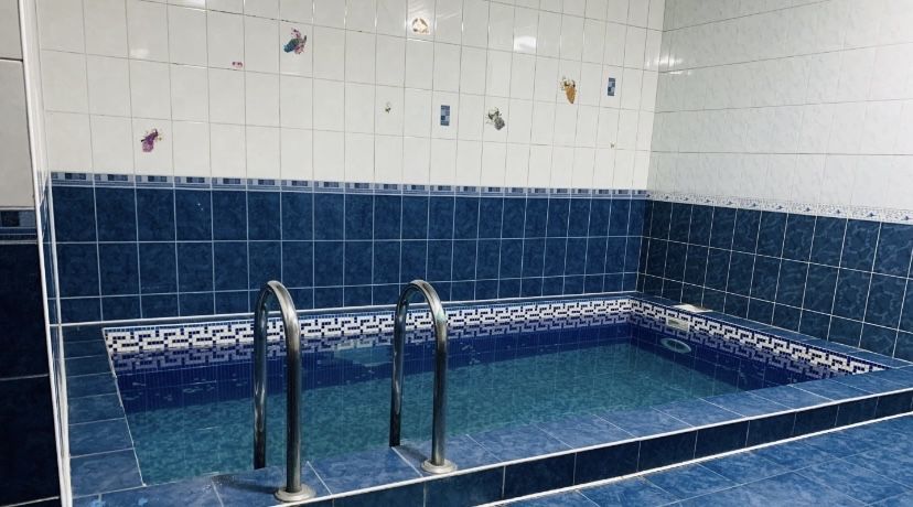 Сауна с бассейном