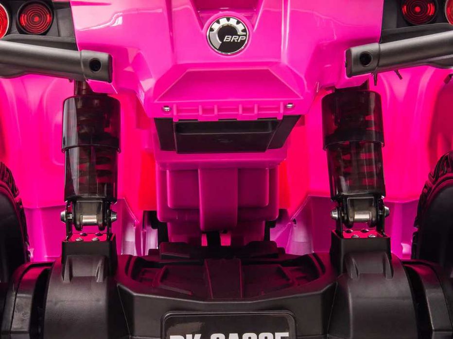 ATV electric pt. copii Can Am Outlender 4x200W 24V Pink
