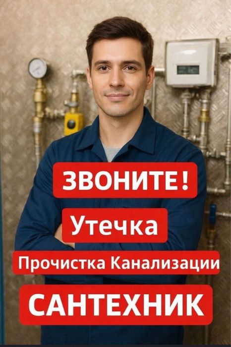 Сантехник срочно выезд по всем районам города