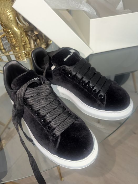 Alexander McQueen oversized sneakers 37.5 catifea