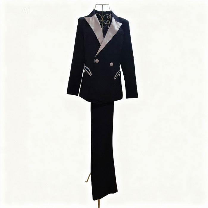 Costum negru pentru femei