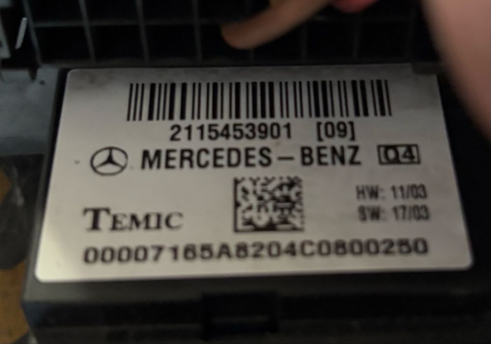 Mercedes w211 2.8cdi Преден SAM Модул