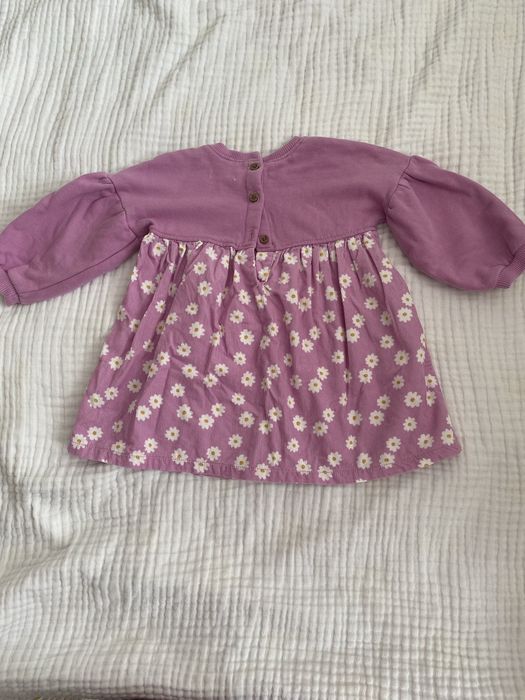 Детское платье теплое