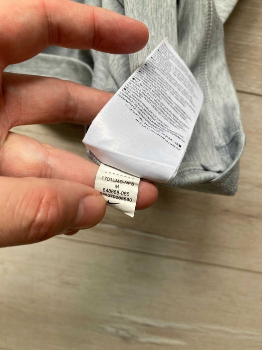 Найк Nike Dri Fit Breathe мъжка сива тениска размер М