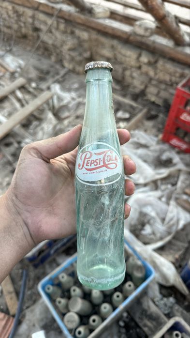 Sticle vechi Coca-Cola, Pepsi, Mirinda – colecție rară