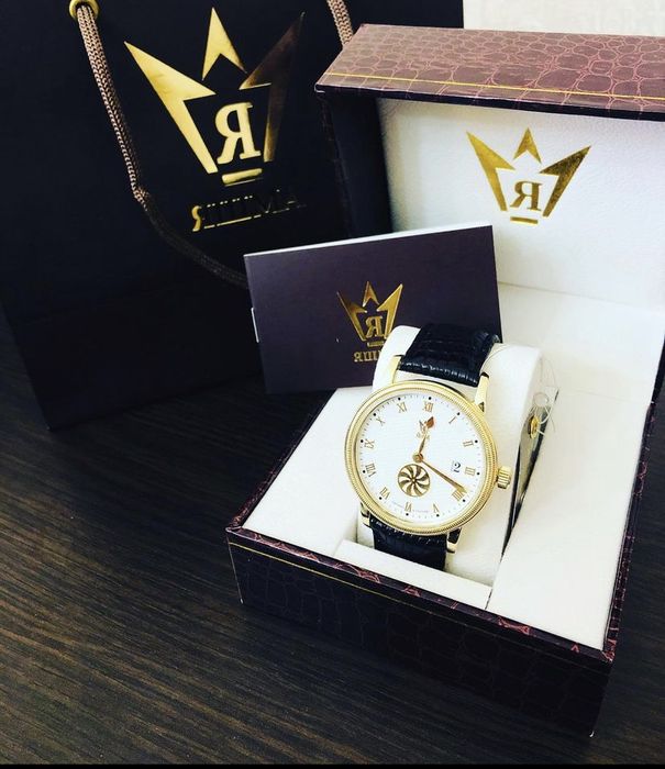 Золотые кварцевые часы «ЯШМА»