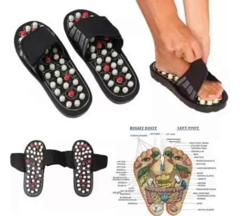 Papuci Foot Reflex reflexoterapie-masaj relaxare