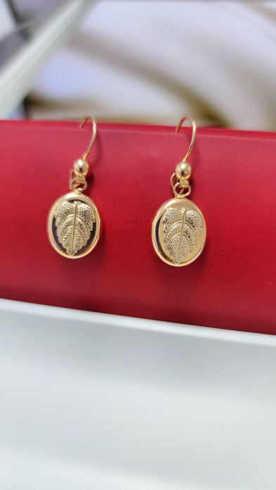 Золотые серьги 585