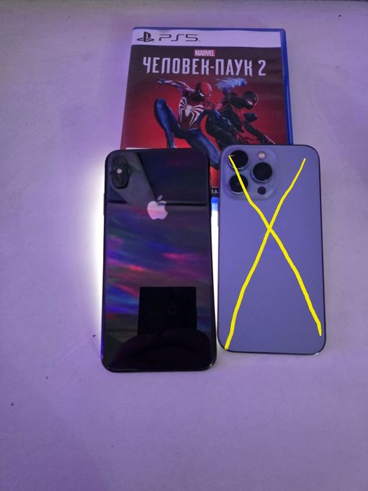 Айфон  xs max читайте описание