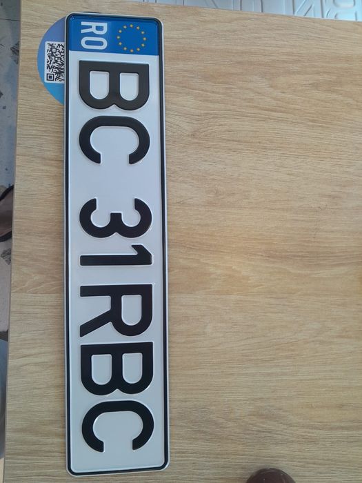 Placute auto numere auto personalizate ornamentale