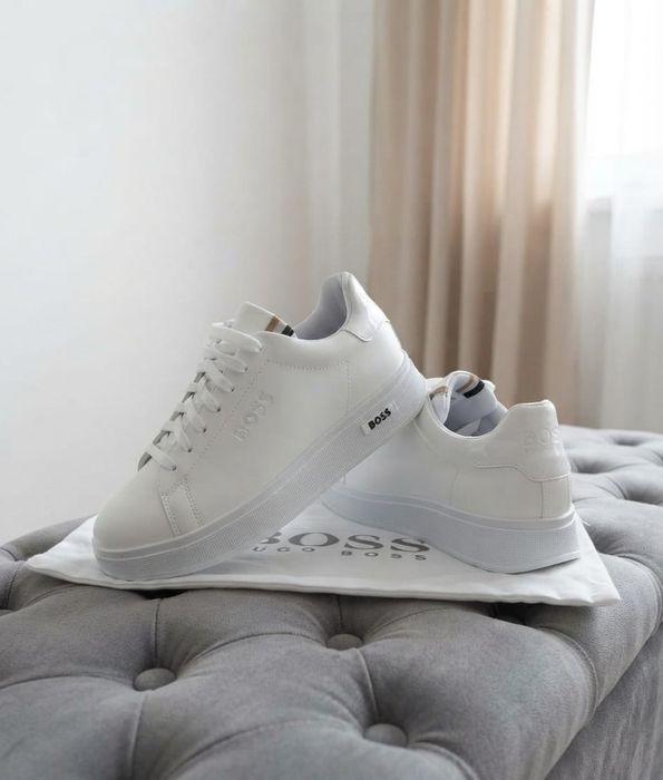 Adidasi Boss Alb - Adidasi Premium
