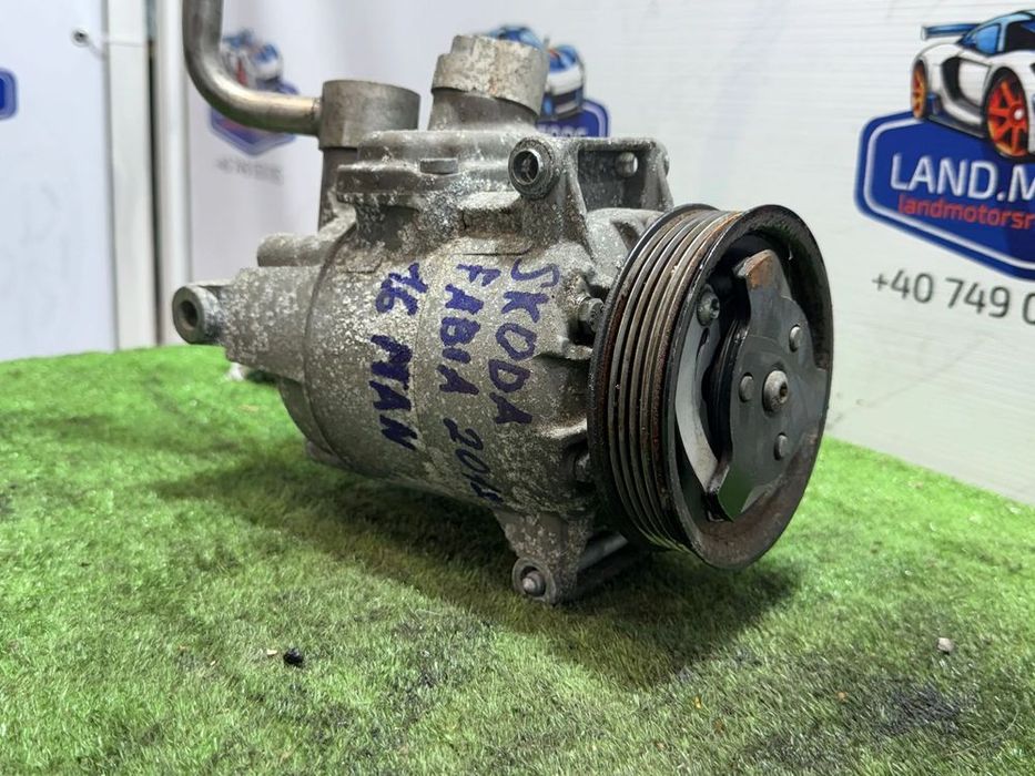 COMPRESOR AC SKODA FABIA AMBIENTE II FAB 1.6 DIESEL 2012 COD OEM 5N0820803E / 6CVC140 / 01140562-0002 / 01140562 / 5N0820803H / HATCHBACK 2007-2014