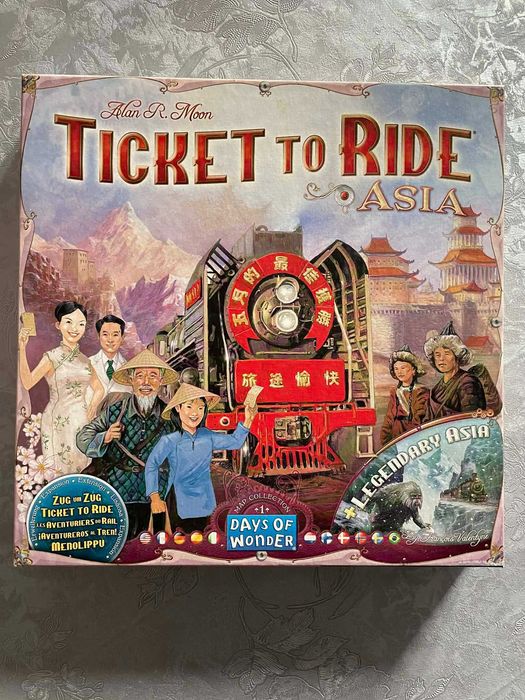 Разширение за настолна игра Ticket to Ride - Asia