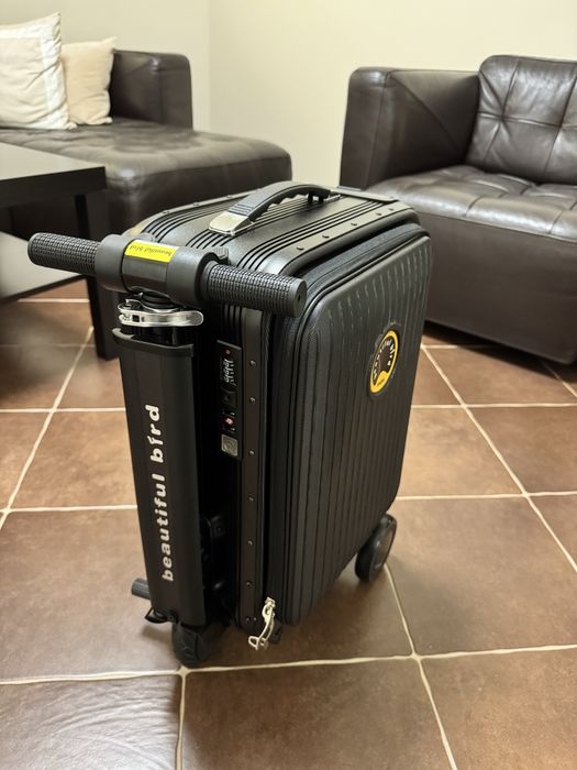 Электро чемодан детский