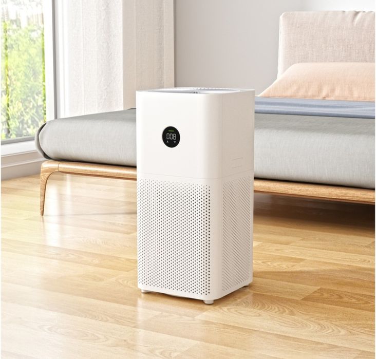 Purificator de aer Xiaomi Mi 3C, Filtru HEPA, Mod Noapte, Display LED, Mi Home, nou cu etichetă